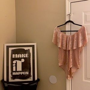 Baby Pink Lucky Brand Leotard - NWT!!